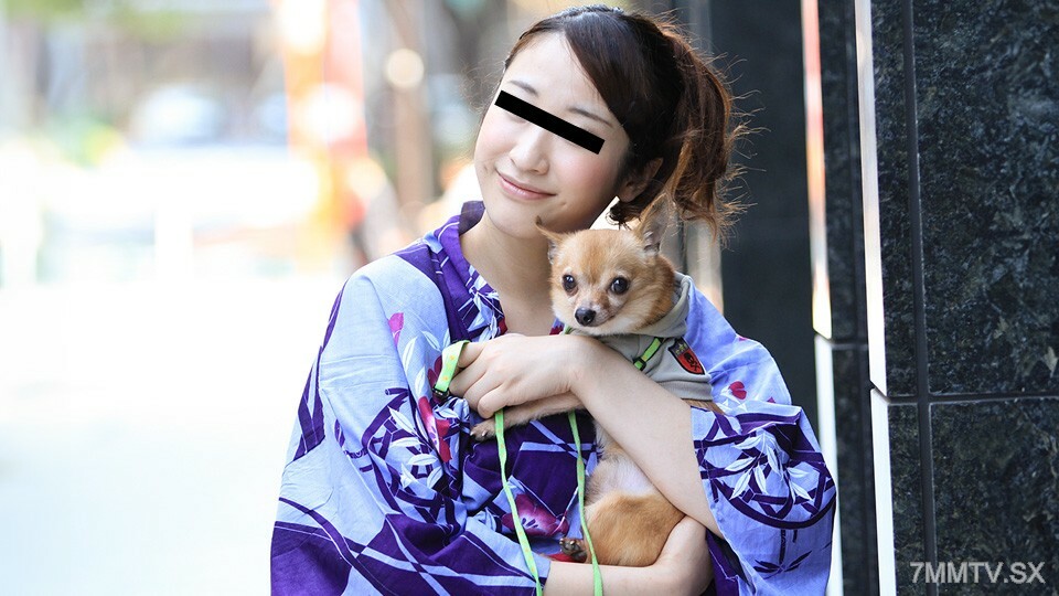 082423_01 單側狗 浴衣美女與愛犬!