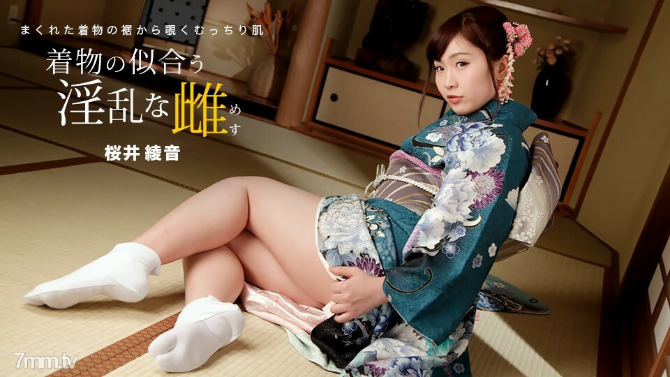 010822-001 和服好看的討厭的女人櫻井綾音 视频封面